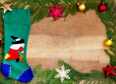 calza Befana, decorazioni, fai da te