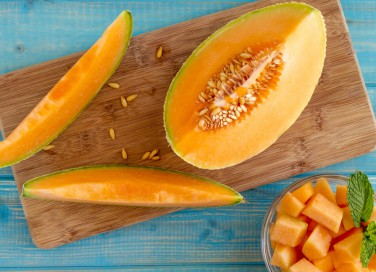 come tagliare melone, fette, cubetti