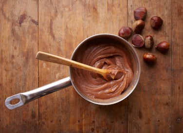 crema di castagne, ricetta, cioccolato