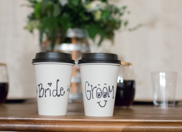 matrimonio, tema, caffè