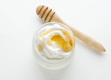 maschera, yogurt, miele