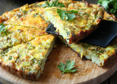 frittata, riso, forno o padella