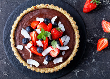 come decorare crostata frutta, decorazioni crostata frutta