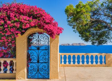 arredamento, mare, giardino