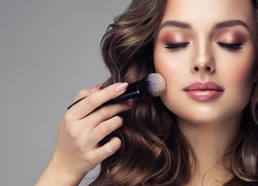 trucco, giorno, makeup