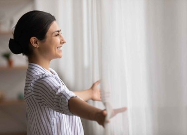 Ogni lavare le tende di casa