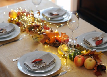 decorare tavola con zucche, decorare zucche