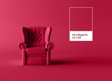 pantone 2023 arredamento, viva magenta arredamento