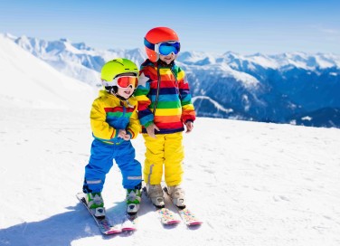 Piste da sci a misura di bambino