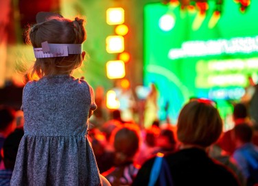 A che età portare i bambini ai concerti