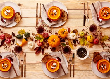 Tavola di halloween