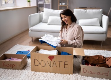 decluttering