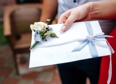 Regalare soldi al matrimonio