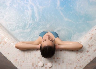 acqua termale per le gambe