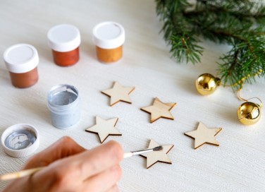 calendario avvento fai da te idea, decoupage Natale