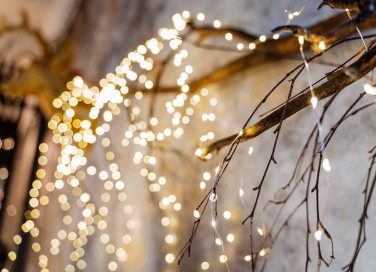 luci di Natale sostenibili