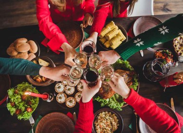 cena di Natale con i colleghi