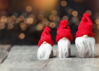 gnomo di Natale sostenibile