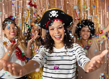 festa di Carnevale in casa