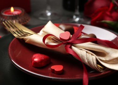 Come festeggiare San Valentino a tavola
