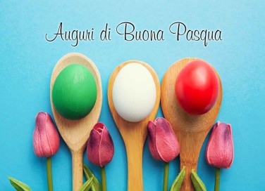 biglietto di auguri di Pasqua
