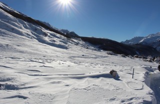 pattinaggio scalate piste da sci alpi francesi 