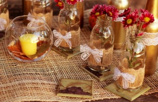 sottobicchieri-decorazione-tavola-decoupage-foglie sottobicchieri-decorazione-tavola-decoupage-foglie