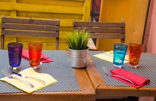 Arredo outdoor stile retrò