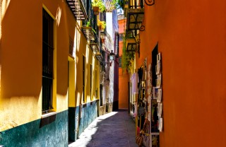 Siviglia Spagna via centro Siviglia Spagna via centro
