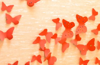 farfalle carta decorazione parete farfalle carta decorazione parete