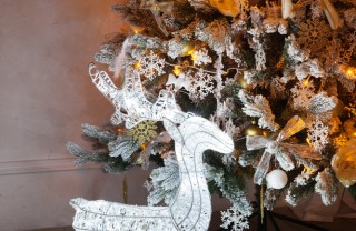 natale albero luci decorazione