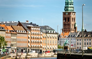 Copenhagen Danimarca centro cittadino città