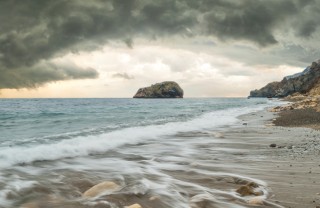 spiaggia tempo meteo pioggia k-way viaggi