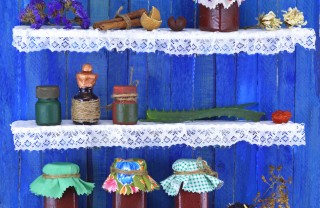 portaoggetti, decoupage, decoupage su tessuto, hobby, fai da te portaoggetti, decoupage, decoupage su tessuto, hobby, fai da te