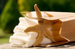 sacchetto biancheria regalo