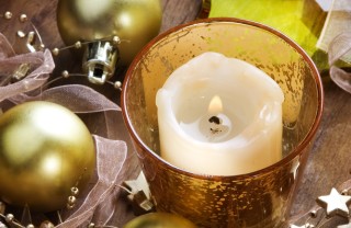 Bicchiere e decorazioni di Natale bicchieri natalizi fai da te, bicchieri natale fai da te