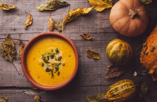 vellutata zuppa minestra zucca cannella spezie
