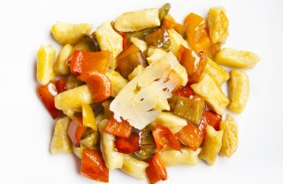 gnocchetti peperoni verdure