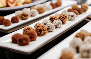 tartufi ricotta nocciole cioccolato