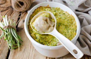 tortellini soufflé besciamella uovo spinaci