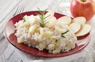 risotto mele stracchino