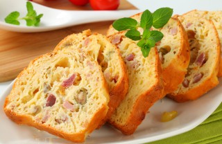 babà rustico salato prosciutto emmenthal