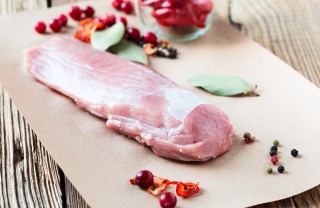 filetto maiale pane baguette pancetta