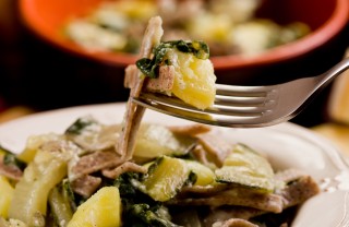 pizzoccheri patate zucchine verze prosciutto panna