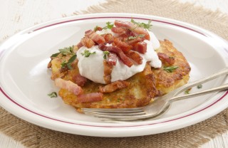 gateau patate wurstel pancetta pomodoro