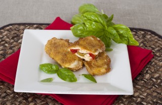 mozzarella carrozza salmone fritto napoli