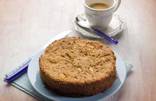 torta pinoli caffè uvetta