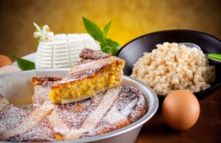 pastiera napoli frolla grano ricotta