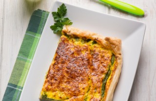 quiche torta salata asparagi salmone
