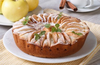 torta mele facile olio leggera